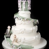 Vintage Fairground Wedding Cake