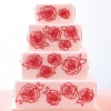 Wedding Cake with Hand-Piped Roses