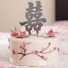 Double Happiness Cake Topper