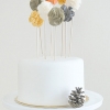 Single Tier Wedding Cake