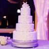 Snowflake Wedding Cake