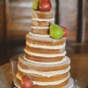 Fall Wedding Cake with Fruit