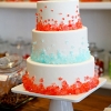 Wedding Cake with Crystallized Sugar Candy