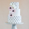 Black and White Wedding Cake