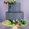 Dark Wedding Cake