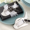 Fun Wedding Favor – Airplane Luggage Tags