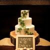 Autumn Wedding Cake with Ivy