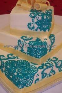 mendhi_pattern a Cake to Remember