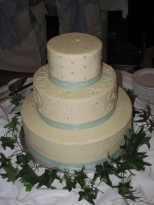 Something Blue Cake