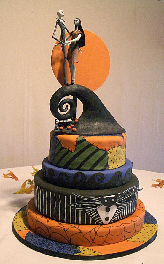 Celebrate Your Kids Halloween Birthday with a Cake from Nightmare Before Christmas!