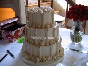 skull cake