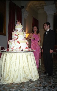 Massive Italian Wedding Cake