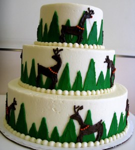 reindeer cake