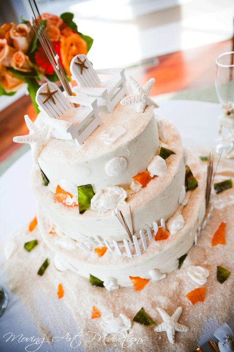 outerbanks wedding cakes