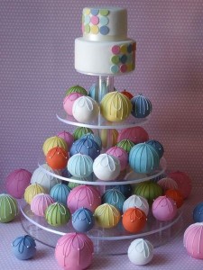 Cake Ball Wedding Cake