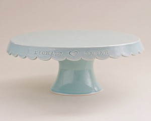 Personalized Ceramic Cakestand