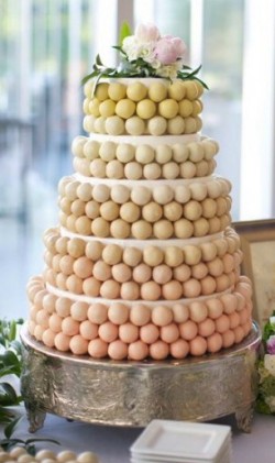 cake pop wedding cake