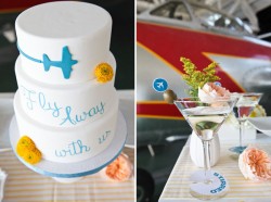 Pan Am Wedding Cake