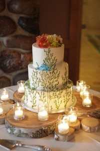 Wedding Cake- Summer Garden Wedding