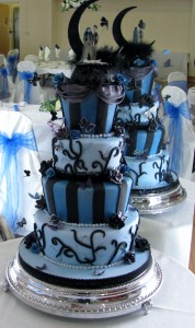 Gothic Wedding Cake