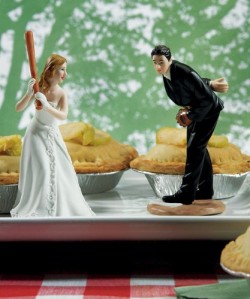 Baseball Cake Topper