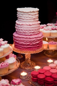 Pink Ombre Sweets Table