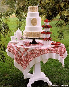 Springerle Wedding Cake