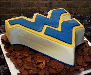 West Virginia University Grooms Cake