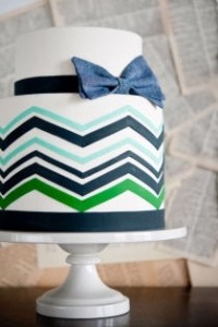 Bow Tie Groom's Cake