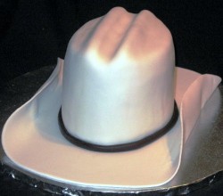 Cowboy Hat Groom's Cake