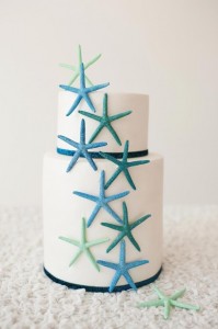 Starfish Wedding Cake