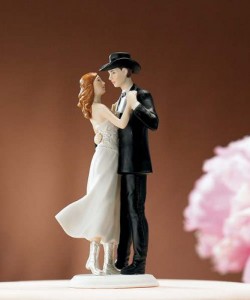 cowboy cake topper