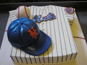 Mets Jersey Grooms Cake