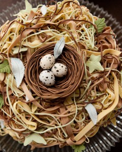 Birds Egg Wedding Cake