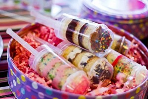 Cake Push Pops