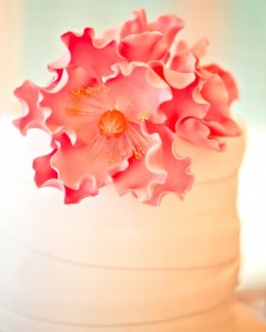 Sugar Peony Cake Topper