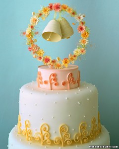 Wedding Bells Cake Topper