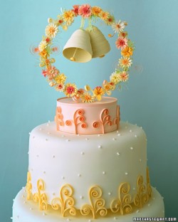 Wedding Bells Cake Topper