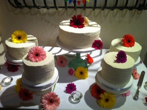 Gerbera Daisy Cake