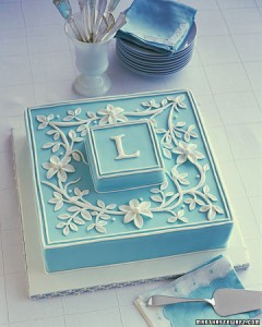 Royal Icing Monogram