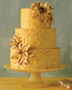 sunflower cake