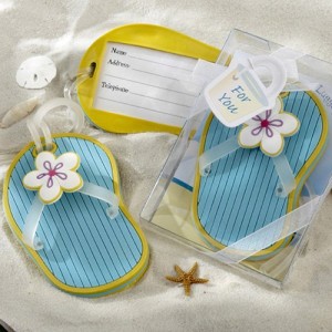 flip flop luggage tags