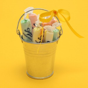 saltwater taffy wedding favor