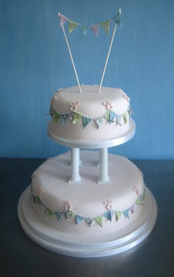 bunting cake