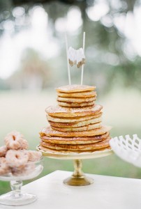 pancake wedding cake