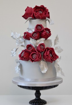 rose cake