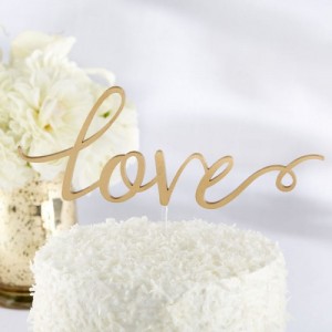 love cake topper