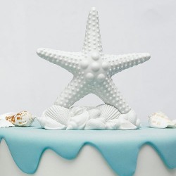 starfish cake topper