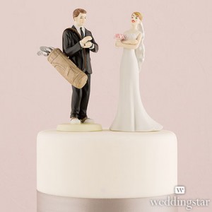 golf cake topper