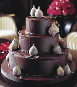 choclate wedding cake